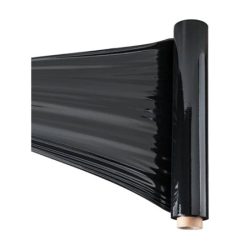   Sztreccsfólia 500 mm / 23 micron (testtekercselő fólia, stretch fólia) - fekete