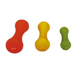 SPARTAN Neoprén Kézi Súlyzó 2 x 5 kg (körte alakú)