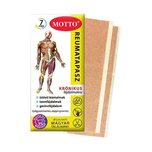 MOTTÓ Reumatapasz (Mottó Sárga Tapasz) 2 db/csomag