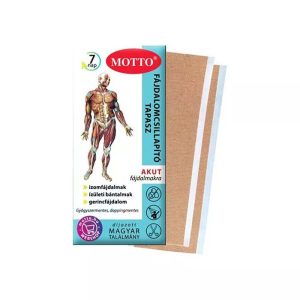 MOTTÓ Fájdalomcsillapító Tapasz (Mottó Kék Tapasz) 2 db/csomag
