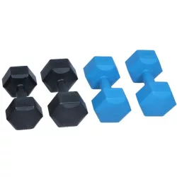 SPARTAN Hatszögletű Cement Kézi Súlyzó 2 x 2 kg