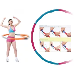 SPARTAN Szivacsos Hullahopp Karika 91 cm
