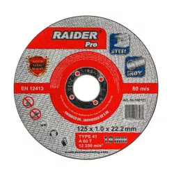 RAIDER Pro Vágókorong fémhez 125x1,0