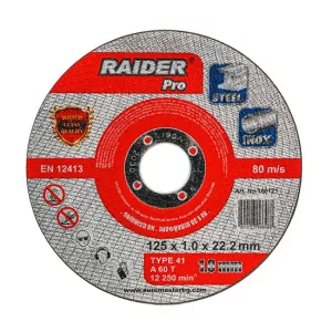 RAIDER Pro Vágókorong fémhez 125x1,0