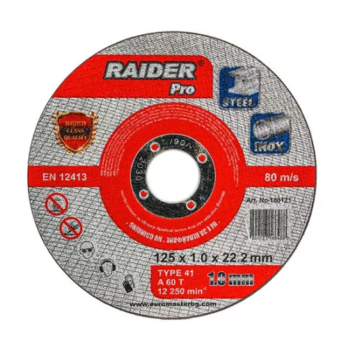 RAIDER Pro Vágókorong fémhez 125x1,0