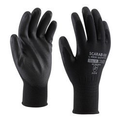   ROCK SAFETY SCARAB / PN8003 tenyérmártott, fekete kesztyű (7-es méret)