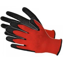   ART.MASTER RWNyl B+R tenyérmártott, latex, piros kesztyű (7-es méret)