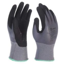   ROCK SAFETY N1567 tenyérmártott, tenyérpontozott kesztyű (10-es méret)