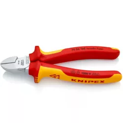 KNIPEX szigetelt oldalcsípő fogó 160 mm