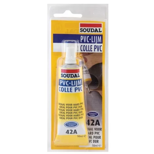 SOUDAL PVC csőragasztó 42A 50 ml