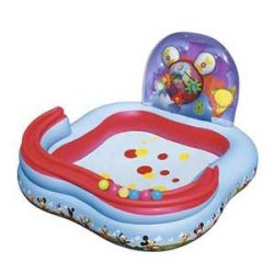 BESTWAY Mickey Play Center 157 cm-s Gyermekmedence