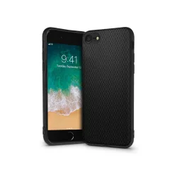 Apple iPhone 6/6S hátlap - Liquid Air - fekete