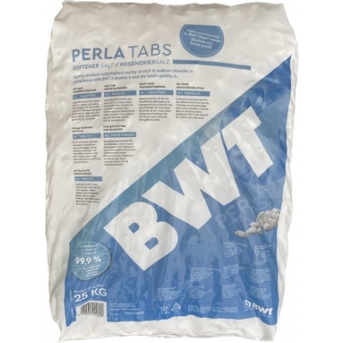 BWT PERLA TABS tablettázott regeneráló só (25k/zsák)
