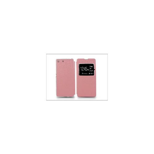 Samsung N9000 Galaxy Note 3 S View Cover flipes hátlap - EF-CN900BIEGWW utángyártott - pink