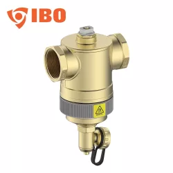   IBF-10 5/4" mágneses szűrő, 215 l/perc (légtelenítővel és űrítő csappal, sárgaréz kivitel)