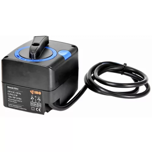 IBO MIX STER D keverőszelep mozgatómotor 230V 120s 6Nm