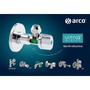 ARCO L86 vízkőmentes mosógépcsap 1/2"x3/4" (helytakarékos felső nyitókar)