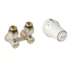 DANFOSS H blokk+klapp termosztátfej (sarok)