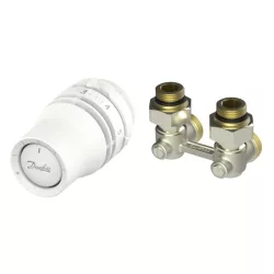 DANFOSS H blokk+klapp termosztátfej REDIA RA (sarok)