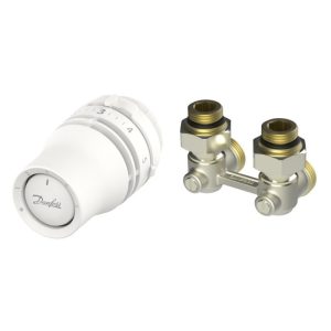 DANFOSS H blokk+klapp termosztátfej REDIA RA (sarok)