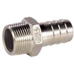 Saválló tömlőcsatlakozó 3/8" 316 KM