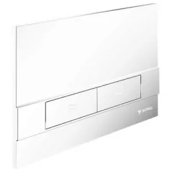 SCHELL MONTUS BOARD WC-nyomólap, 2 vízmennyiségű, fehér