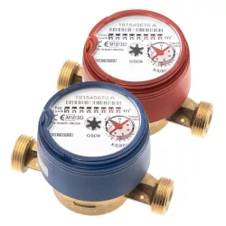   BMETERS GSD8-AC 1/2" melegvizes vízóra Antimag 15 110 mm Q3=2,5 m3/h