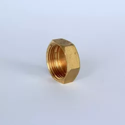 VELEKEY sárgaréz kupak 1/2"