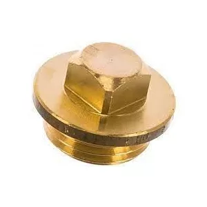 Viega sárgaréz dugó 1/2"