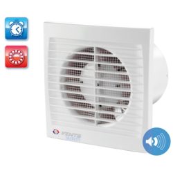   VENTS 100 Silenta STL alacsony zajszíntű axiális faliventillátor időzítővel
