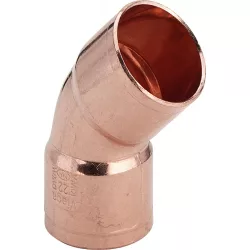 VIEGA forrasztható 45°-os ív 2 tokkal 18 mm (95041)