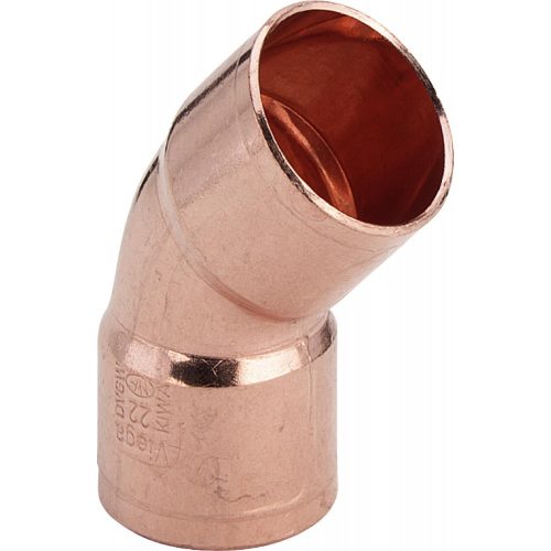 VIEGA forrasztható 45°-os ív 2 tokkal 28 mm (95041)