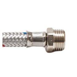 Víz flexibilis bekötőcső K-B 1/2"-1/2" 60 cm