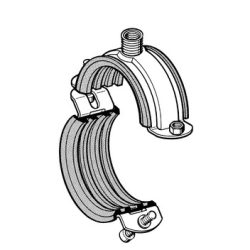 SIKLA D 3G stabil csőbilincs gumibetéttel 1/2"