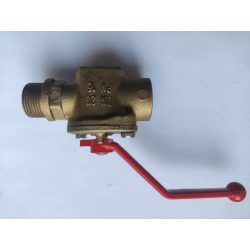 AHA-MOFÉM megfúró gömbcsap 3/4"