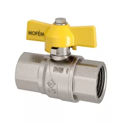 MOFÉM Flexum EVO gázipari gömbcsapok BB, 1"