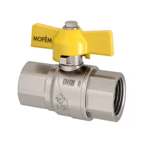 MOFÉM Flexum EVO gázipari gömbcsapok BB, 1"