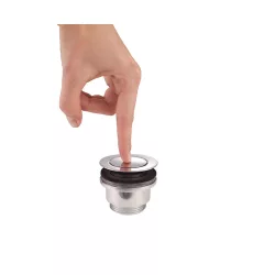 MOFÉM nyomógombos leeresztő szelep 5/4"