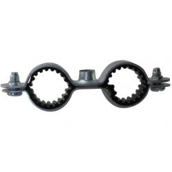   FISCHER kettős gumibetétes csőbilincs CDI 18 (M7 csatlakozással)