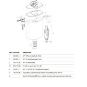 GEBERIT AP116 WC tartályhoz fedél, fehér (238.082.11.1)