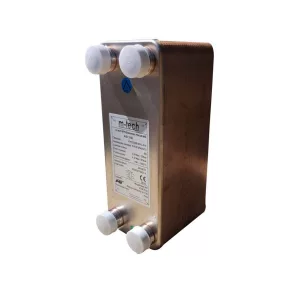 M-TECH FHC030 50 lemezes, rézzel forrasztott lemezes hőcserélő 4x1"