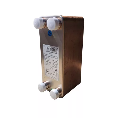 M-TECH FHC030 50 lemezes, rézzel forrasztott lemezes hőcserélő 4x1"