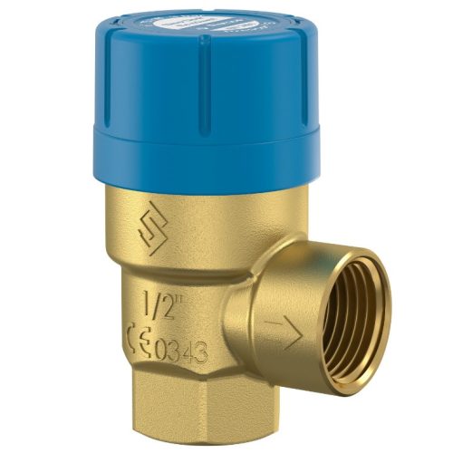 FLAMCO Prescor B biztonsági szelep 1/2", 6 bar, 95°C (ivóvíz)