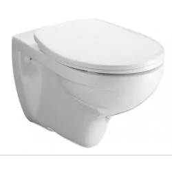 ALFÖLDI Saval 1.0 WC mélyöblítésű, fali, fehér, 6 l