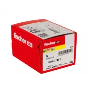FISCHER beütődübel N 6 x 40/10 S gvz süllyesztett fejű csavarral