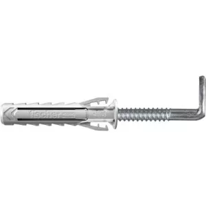 FISCHER WDS 12 Plus dübel derékszögű kampóval, 80 mm (ARISTON VELIS tartó, bojler rögzítő csavar)