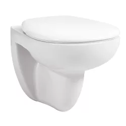 MOFÉM HELLO perem nélküli fali WC Soft Close ülőkével