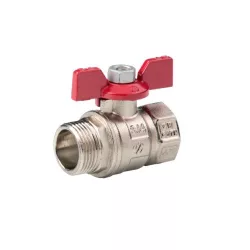   ARCO NILE V25 menetes golyóscsap vízre fix KB PN25 1/2" nikkelmentes