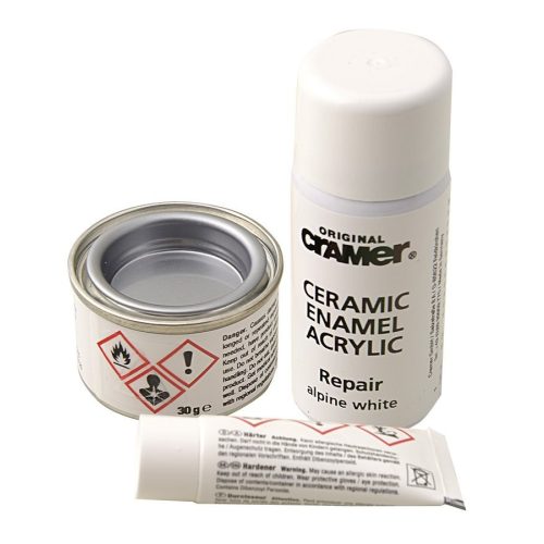 ORIGINAL CRAMER Repair Kit javító szett fürdőkádakhoz, zuhanytálcákhoz, mosdókhoz - fehér