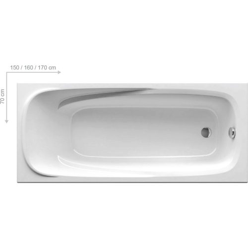 RAVAK fürdőkád Vanda II 150x70